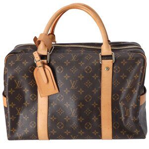 Louis Vuitton Carryall Monogram Boston Bag M40074 Canvas